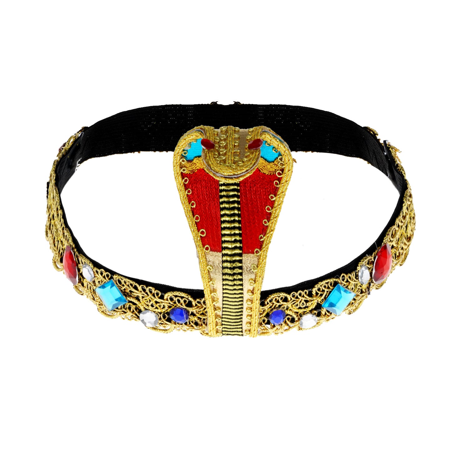 Men Women Ancient Rome Pharaoh Cosplay Costume Collar Arm Sleeves Belt Set for Halloween Egyptian Cleopatra Roleplay Accessories