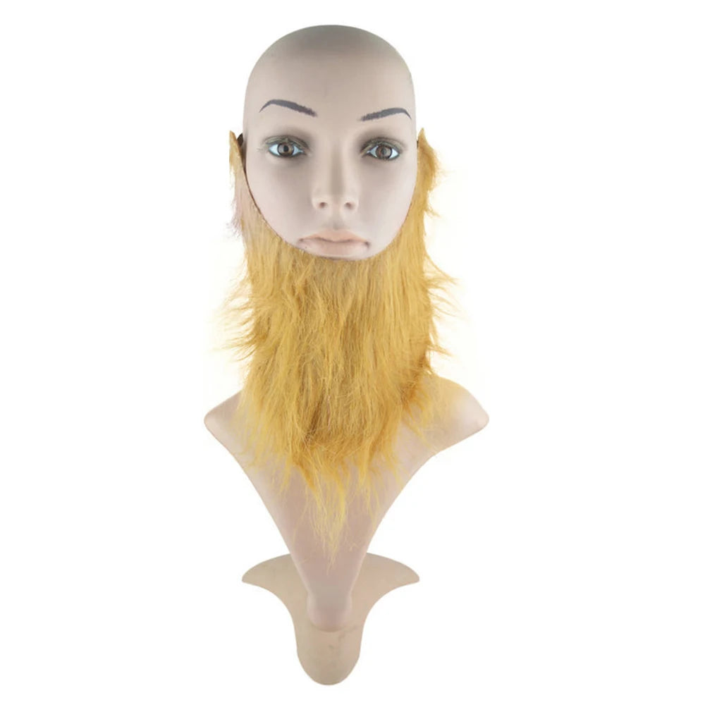 Masquerade Props Holiday Party Dress Up Fake Beard Simulation Beard Eight Character Beard Beard Man's Beard Prom Party Props