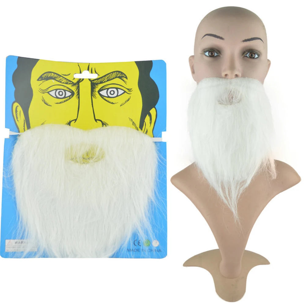 Masquerade Props Holiday Party Dress Up Fake Beard Simulation Beard Eight Character Beard Beard Man's Beard Prom Party Props