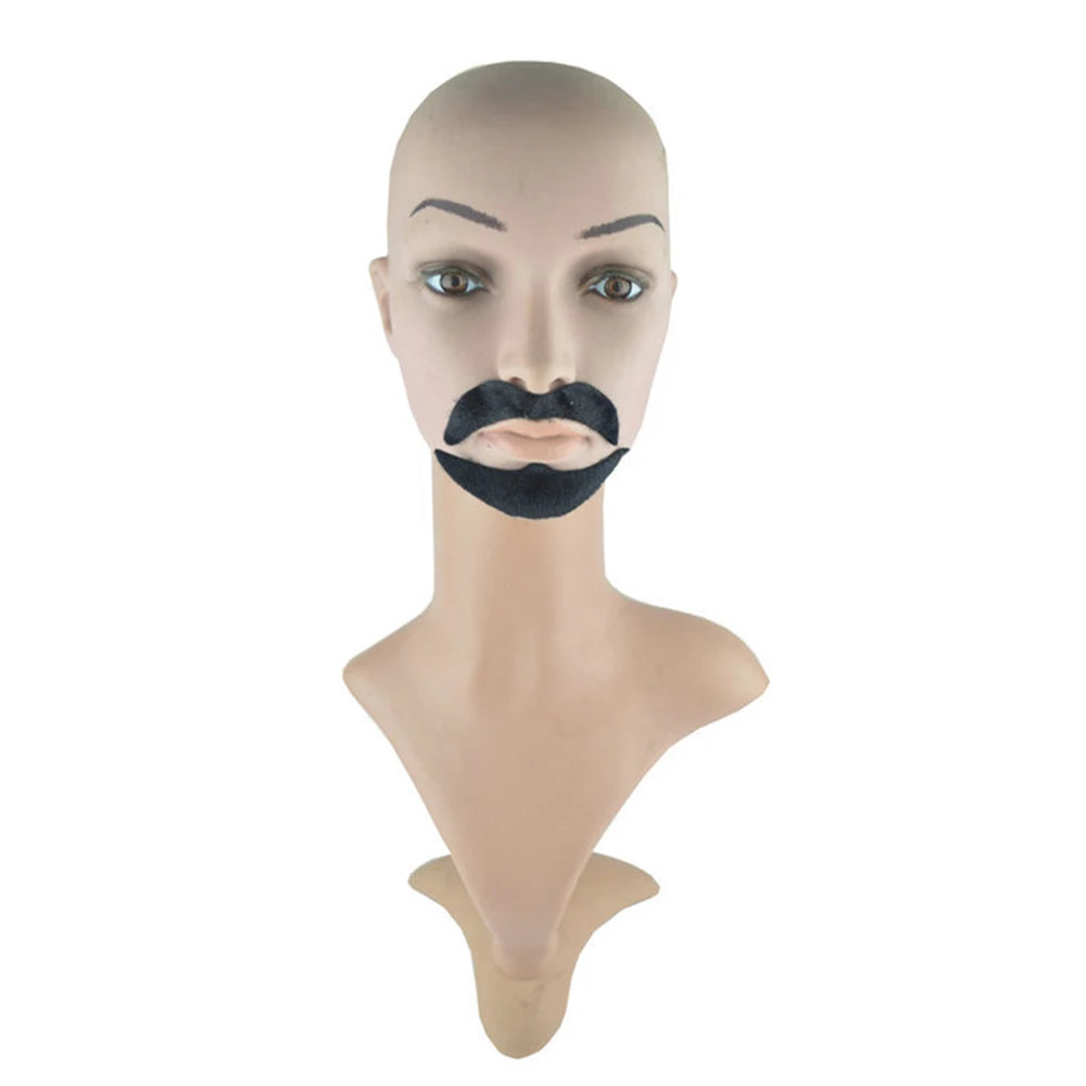 Masquerade Props Holiday Party Dress Up Fake Beard Simulation Beard Eight Character Beard Beard Man's Beard Prom Party Props