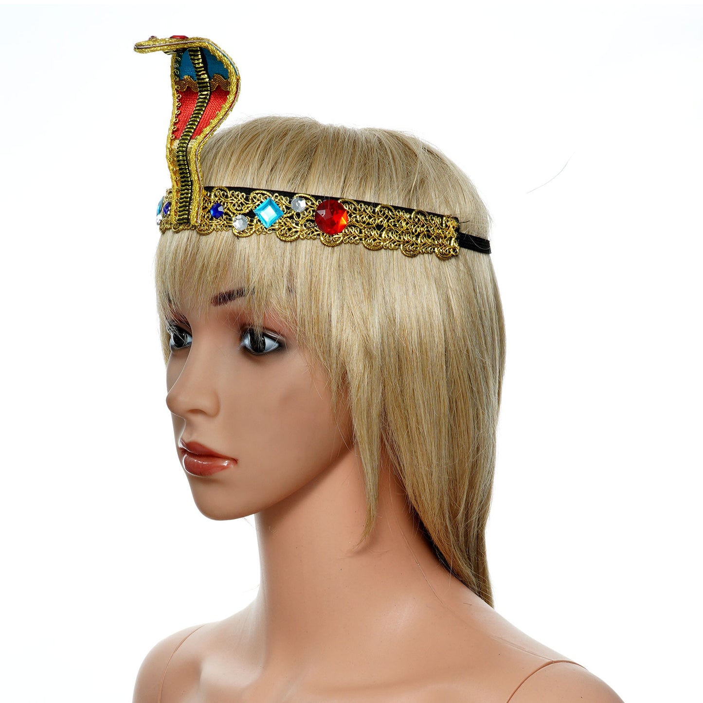 Men Women Ancient Rome Pharaoh Cosplay Costume Collar Arm Sleeves Belt Set for Halloween Egyptian Cleopatra Roleplay Accessories