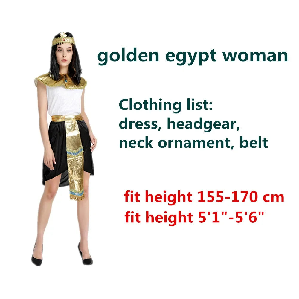 Carnival Costumes Egypt Greece  Rome Adult cosplay Pharaoh Queen Nile Halloween Party Festival Gift Clothes  anime cosplay