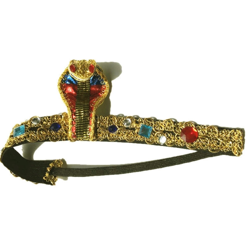 Cleopatra Snake Shape Egyptian Headband Punk Hairband Carnivals Hair Decors