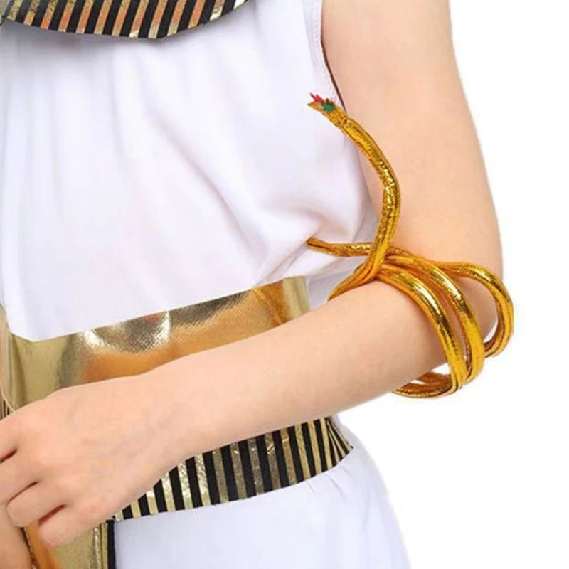 Adult Cosplay Cleopatra Egyptian Snake Headband Women Makeup Ornaments Party Hairband