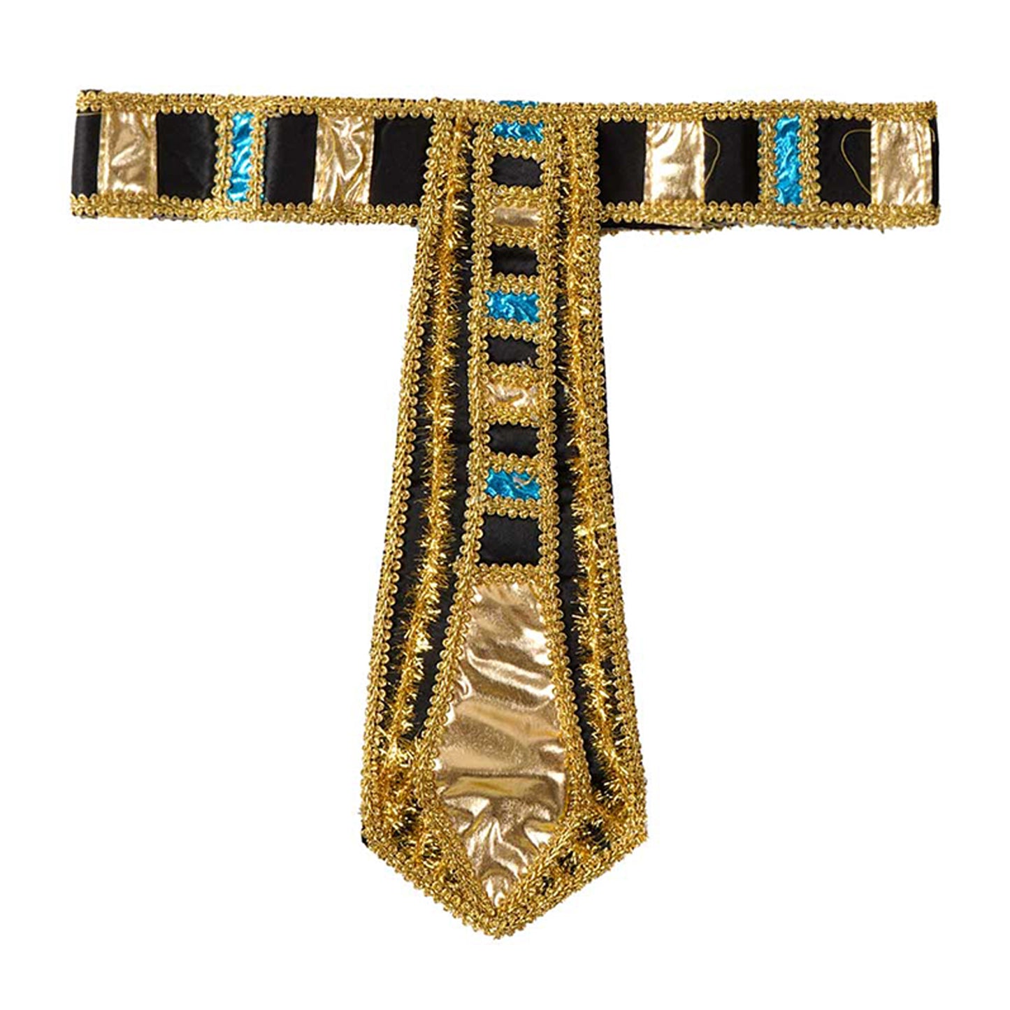 Women Men Egyptian Pharaoh Priest Cosplay Costume Egypt King Clothes Cleopatra Queen Belt Collar Cane Costume Accessories