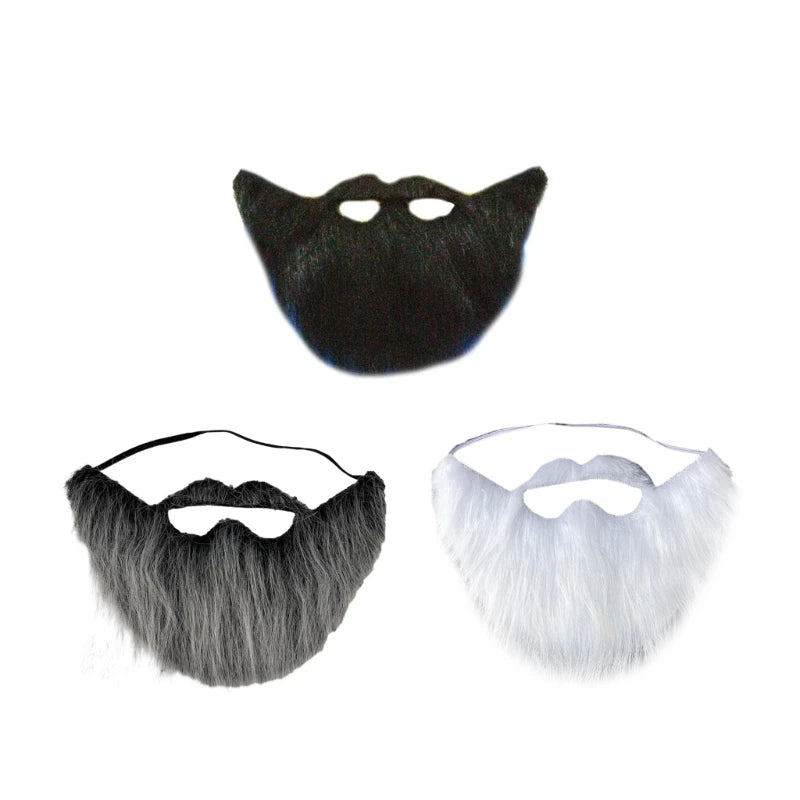 DIY Fancy Dress Fake Beard Long Fluff Beards Cosplays Costume Props Halloween Beard Mustache Christmas Party Dropshiping