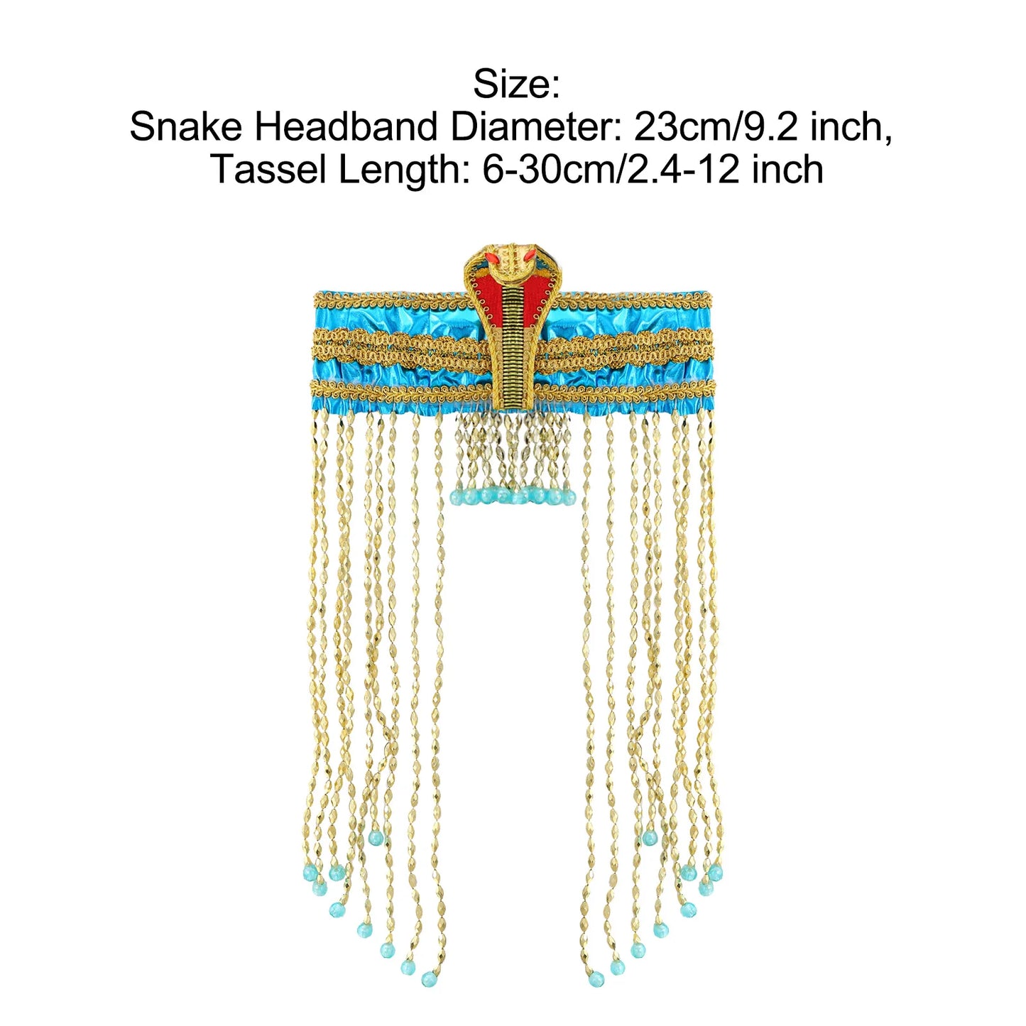 Egyptian Pharaoh Costume Accessories Adult Egypt King Queen Cleopatra Roleplay Belt/Collar /King Cane/Pharaoh Hat Set