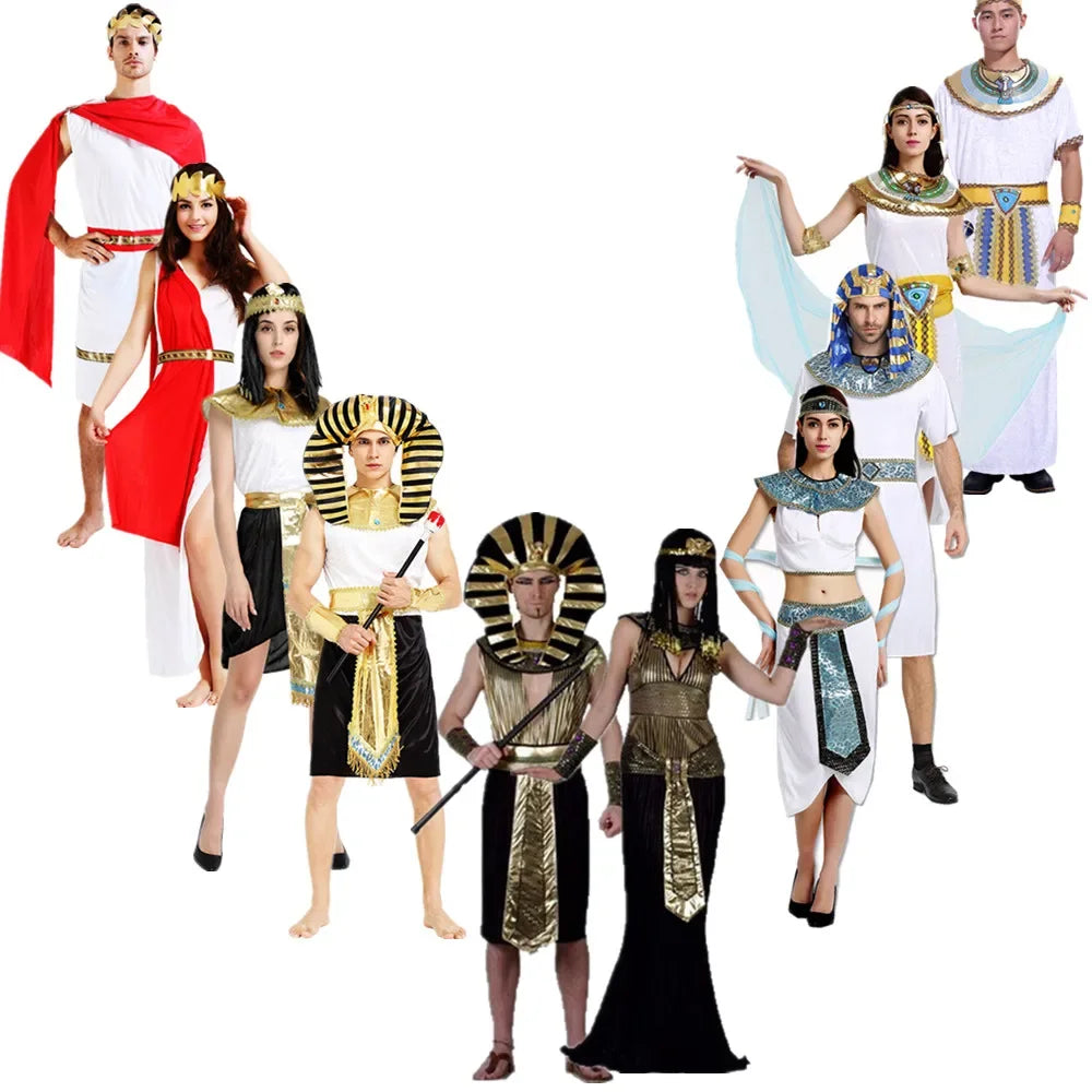 Carnival Costumes Egypt Greece  Rome Adult cosplay Pharaoh Queen Nile Halloween Party Festival Gift Clothes  anime cosplay