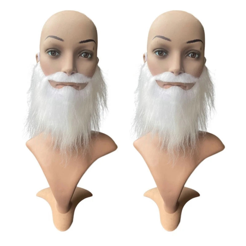 DIY Fancy Dress Fake Beard Long Fluff Beards Cosplays Costume Props Halloween Beard Mustache Christmas Party Dropshiping