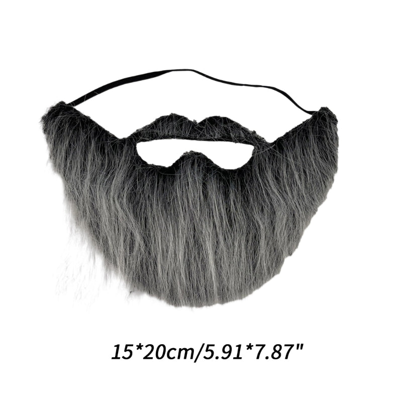 DIY Fancy Dress Fake Beard Long Fluff Beards Cosplays Costume Props Halloween Beard Mustache Christmas Party Dropshiping