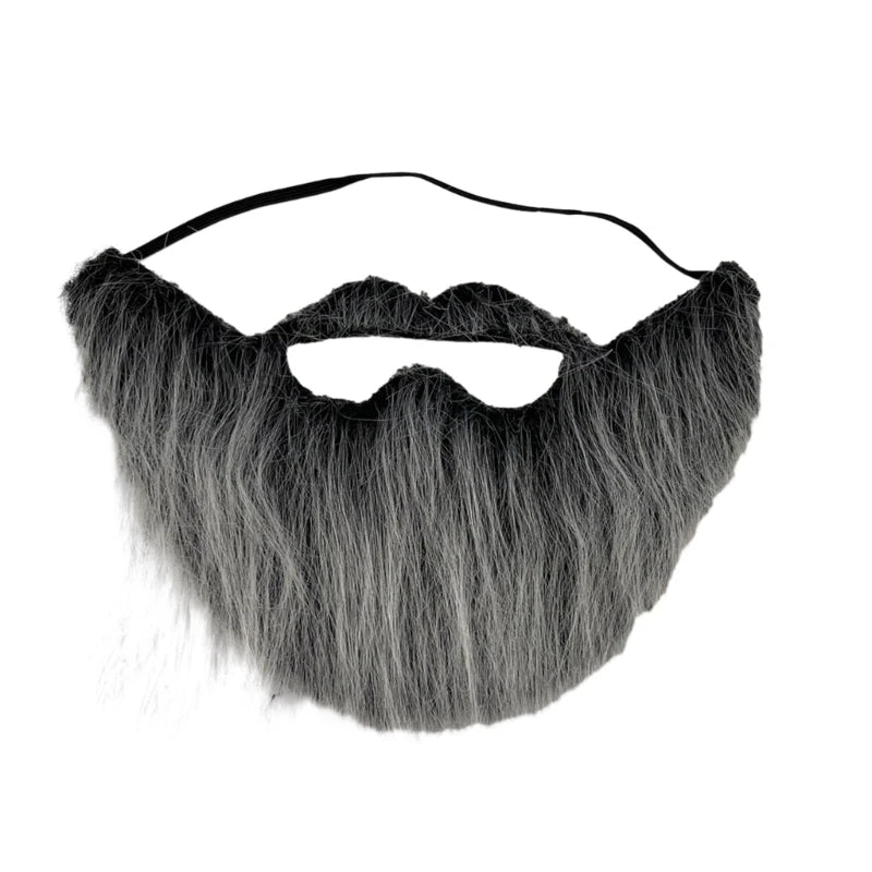 DIY Fancy Dress Fake Beard Long Fluff Beards Cosplays Costume Props Halloween Beard Mustache Christmas Party Dropshiping