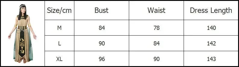 Costume Egiziano Adulto – Regale e Affascinante per il Tuo Carnevale